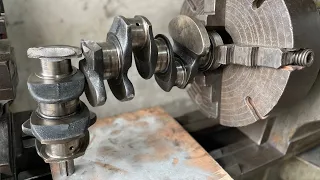 The Ingenious guy Connected Broken Crankshaft Very Nicely // Super Mechanic