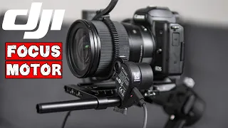 How to use DJI Focus Motor with DJI RSC 2/DJI RS 2