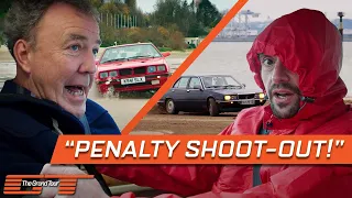 Clarkson, Hammond and May Play On The Beach in Classic Maseratis | The Grand Tour