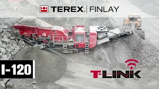 Terex Finlay I-120 impact crusher Quarry