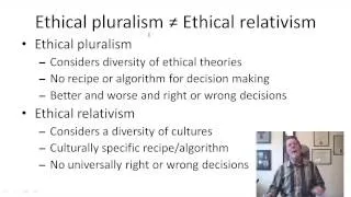 2.4 Ethical pluralism (8:51)