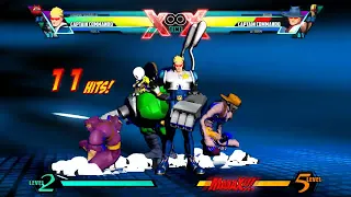 Ultimate Marvel vs Capcom 3 MOD Capain Commando Squad Hyper Combos