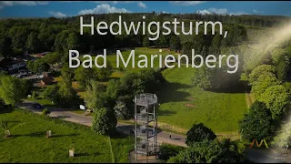 Rund um den Hedwigsturm in Bad Marienberg, Westerwald im Juni 2023