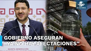 Martí Batres asegura que “ya no hay afectación en el suministro de los pozos de BJ y Obregón”