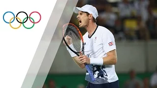 The Last Point for Andy Murray's Incredible Double Olympic Gold | Rio 2016