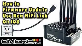 How to: 5 Levels Maclan DRK 160 ESC & WiFi link - Drag Car - Electronic Speed Controller - OMGRC.com