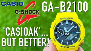 Casio GA-B2100 Review - The 'CasiOak' Gets Solar & Bluetooth ✅ Fashion Forward G-Shock (5 Colours!)