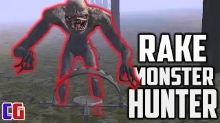 I ALMOST CAUGHT HIM! The hunt for THE DANGEROUS RAKE Race Game Monster Hunter from CoolGAMES