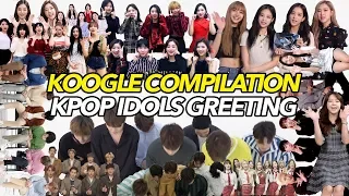 Greetings from ALL K-POP GROUPS | KPOP COMPILATION