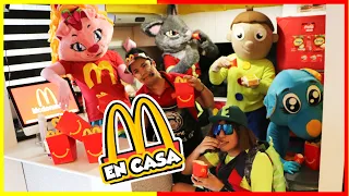 mi CASA es McDonalds 🍔🍟/ KIDS PLAY /Reto