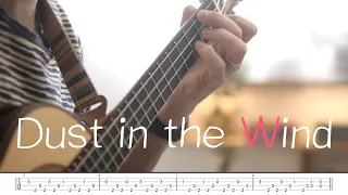 Dust In The Wind - Kansas | Ukulele Fingerstyle Tab | Intermediate