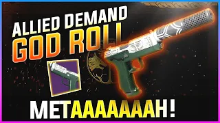 Destiny 2 - This Is THE BEST Iron Banner Weapon - Allied Demand Guide & Review