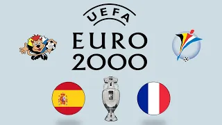 Espanha x França | Eurocopa de 2000 - Final