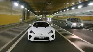 【もう12年前！】「楽器かっ！」最高のサウンド! レクサスLFA／LFA TEST DRIVE@YOKOHAMA