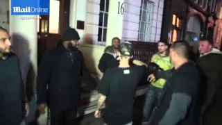 Justin Bieber out and about at Tape nightclub in London, England, UK - October 21, 2015