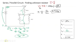 Finding unknown Resistor