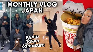 A MONTH IN MY LIFE IN JAPAN! Kyoto-Tokyo-Kamakura | Things to eat  Things to do