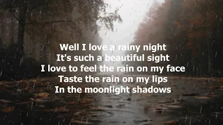 I Love A Rainy Night by Eddie Rabbitt - 1981 (with lyrics)