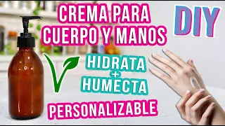 DIY - CREMA HIDRATANTE + HUMECTANTE PARA CUERPO Y MANOS - Mixi