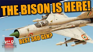War Thunder DEV - BEST MiG-21 IN THE GAME! MiG-21UPG BISON!