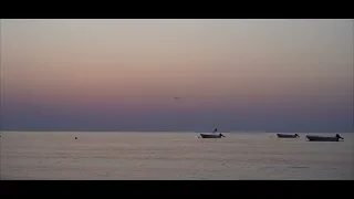 Рассвет , восход Солнца над Ионическим Морем Италия2023  4К | Sunrise over the Ionian Sea Italy