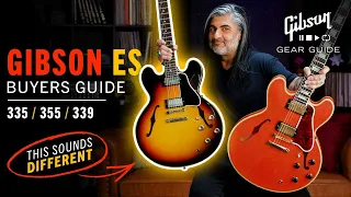 Is The Gibson ES-335 The MOST Versatile Guitar EVER? Gibson ES-335 vs ES-355 vs ES-339 Comparison