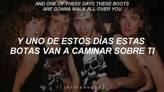 megadeth ; these boots // sub español - inglés