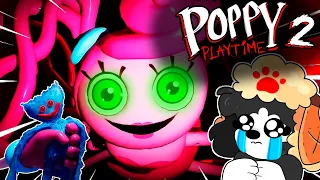 ¡ESCAPA DE LA MUÑECA MOMMY O MUERE! 😱 POPPY PLAYTIME CAPITULO 2