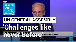 'Challenges like never before': UN summit returns in divided world • FRANCE 24 English