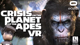 MONKEYING AROUND In CRISIS ON THE PLANET OF THE APES VR // Oculus + Touch // GTX 1060 (6GB)