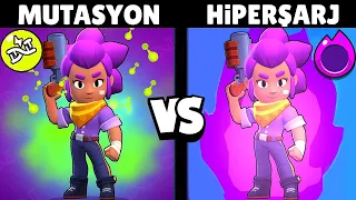 MUTASYONLU KARAKTERLER vs HİPERŞARJLI KARAKTERLER 📣 HANGİSİ DAHA GÜÇLÜ !!! - Brawl Stars