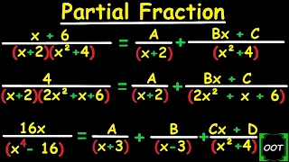 Partial Fraction Decomposition with Quadratic Factor