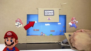How to Make a Real Super Mario Bros Game Using Cardboard