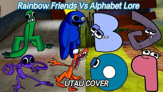 Alphabet Lore Vs ROBLOX Rainbow Friends Sings Friends To Your End | Rainbow Friends x Alphabet BGOP