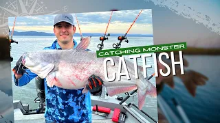 Catching Monster Catfish On Lake Guntersville