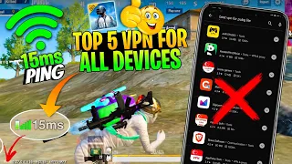 Pubg Lite New Top 5 VPN For All Devices 2024 😍| Best VPN For Pubg Lite | Loading Problem Fixed!