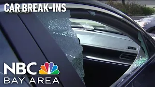 A closer look: Car break-in happening near Oakland airport