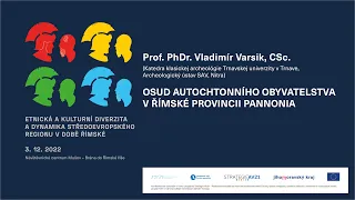 Vladimír Varsik - Osud autochtonního obyvatelstva v římské provincii Pannonia