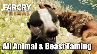 All Animal and Beast Taming stats & abillties Far Cry Primal