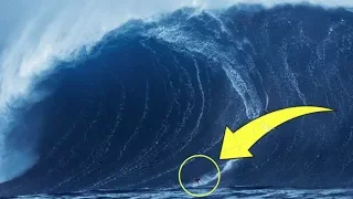 TOP 20 BIGGEST WAVES EVER SURFED !