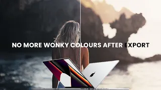 FIX: No more difference in colour after export! // MacBook Pro Display