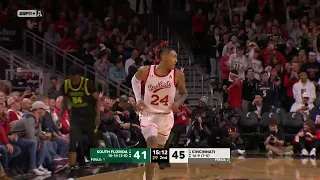 Highlights: Cincinnati Bearcats 84, South Florida 65 [ESPN+]