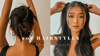 90s Hairstyles trending in 2020 | TikTok & Pinterest Inspired 🦋