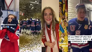 HOCKEY TIKTOK COMPILATIONS🏆🔥| World Junior Championship | part #39