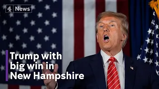 Trump wins New Hampshire primary - Nikki Haley insists fight isn’t over