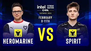 Spirit vs. HeRoMaRinE - IEM SC2 Katowice 2024 - Group Stage