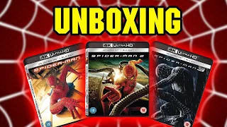 Sam Raimi Spider-Man Trilogy 4K Blu-Ray Unboxing