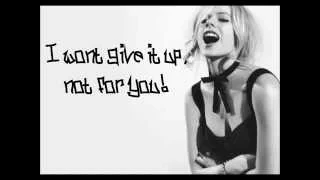 Avril Lavigne - I Don't Give a Damn - Lyrics (HQ!!!!!)