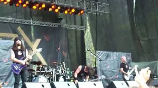 Anthrax - Indians & Heaven and Hell cover,a tribute to Ronnie James Dio,live @Sonisphere festival