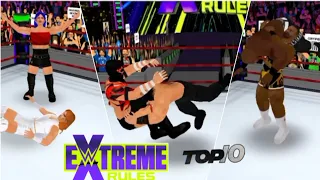 Wr3d 2k21-Extreme rules 2021 top 10 moments